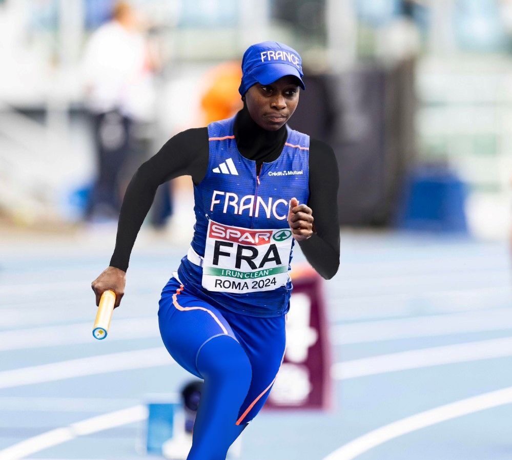 Sounkamba SYLLA aux Championnats d'Europe de Relais ROME 2024
