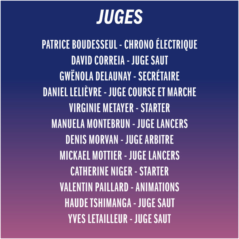 NOTRE JURY