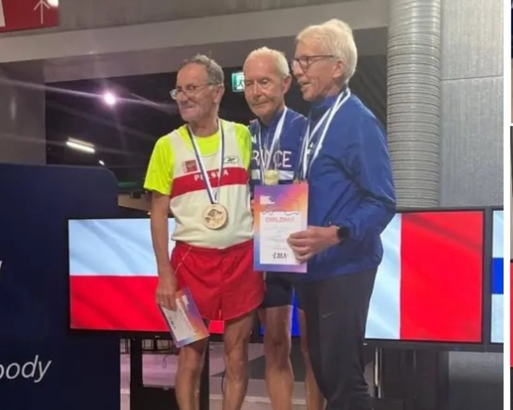 Notre Master Bernard MORIN Champion d’Europe de Marathon en M75 !