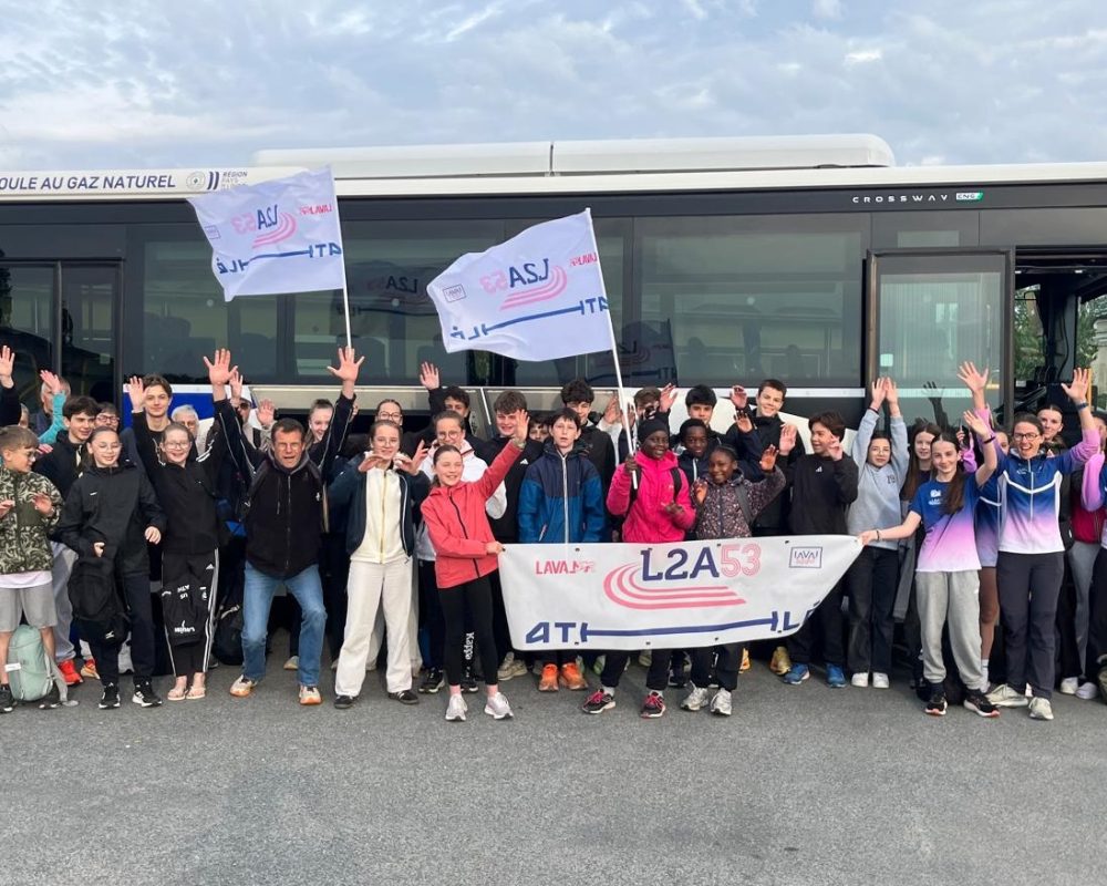 Des jeunes U14 et U16 du L2A53 conquérants au Championnat EQUIP&rsquo;ATHLE avec des places de 4ème à COULAINES ce dimanche par équipe …