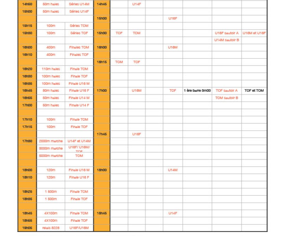 Les athlètes du L2A53 en nombre aux Championnats départementaux d&rsquo;athlétisme sur le stade Manuela Montebrun le samedi 25 avril …