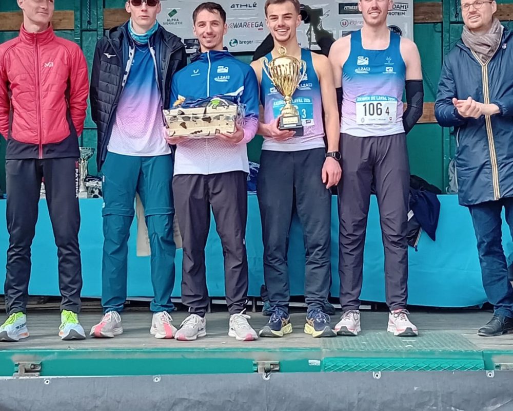 Triplé pour les équipes du L2A53/SLA sur la 12ème édition de l’EKIDEN organisée par la section USL du L2A3 !!!!