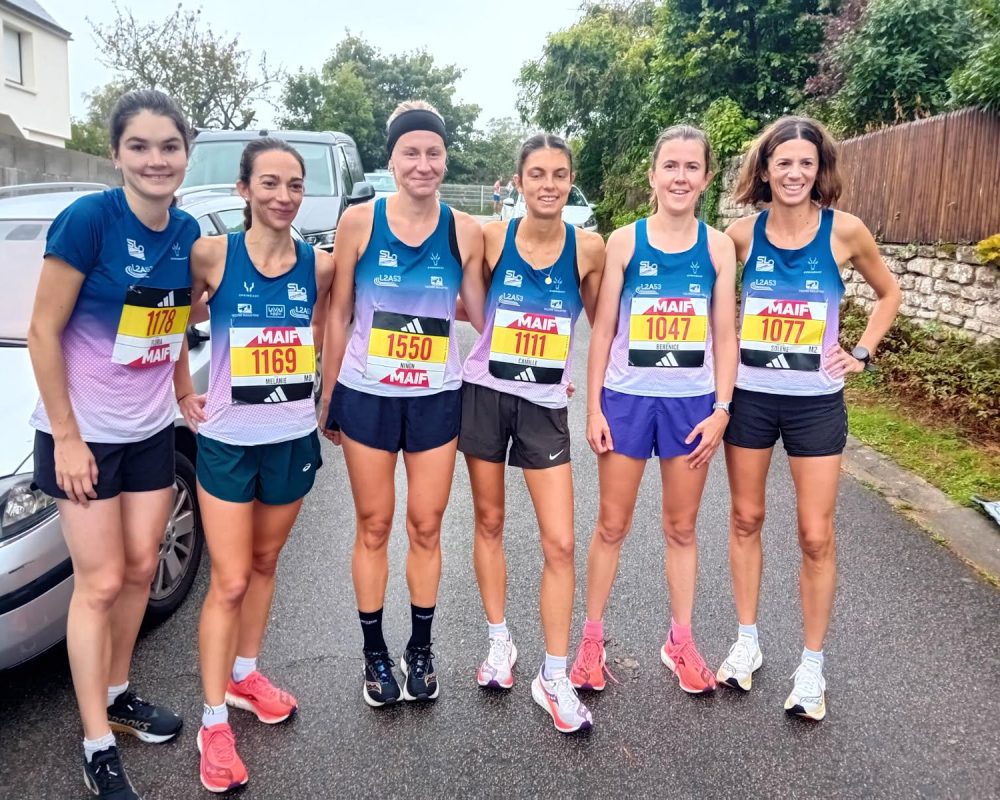 L’équipe féminine du L2A53/Stade Lavallois Athlétisme 6ème par équipe du Championnat de France de Semi-Marathon à VANNES !