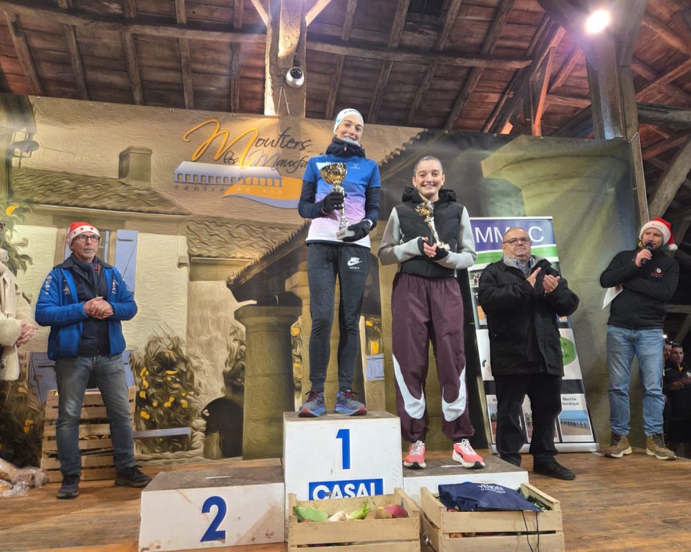 Mélanie CALLEAU remporte la Corrida de Moutiers les Mauxfaits (85) !