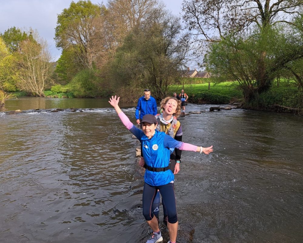 Quand les Traïlers du groupe loisirs veulent marcher sur l&rsquo;eau !!!!!!!
