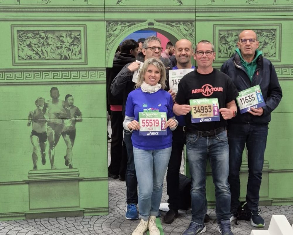 Le L2A53/SLA en force au Marathon de Paris !