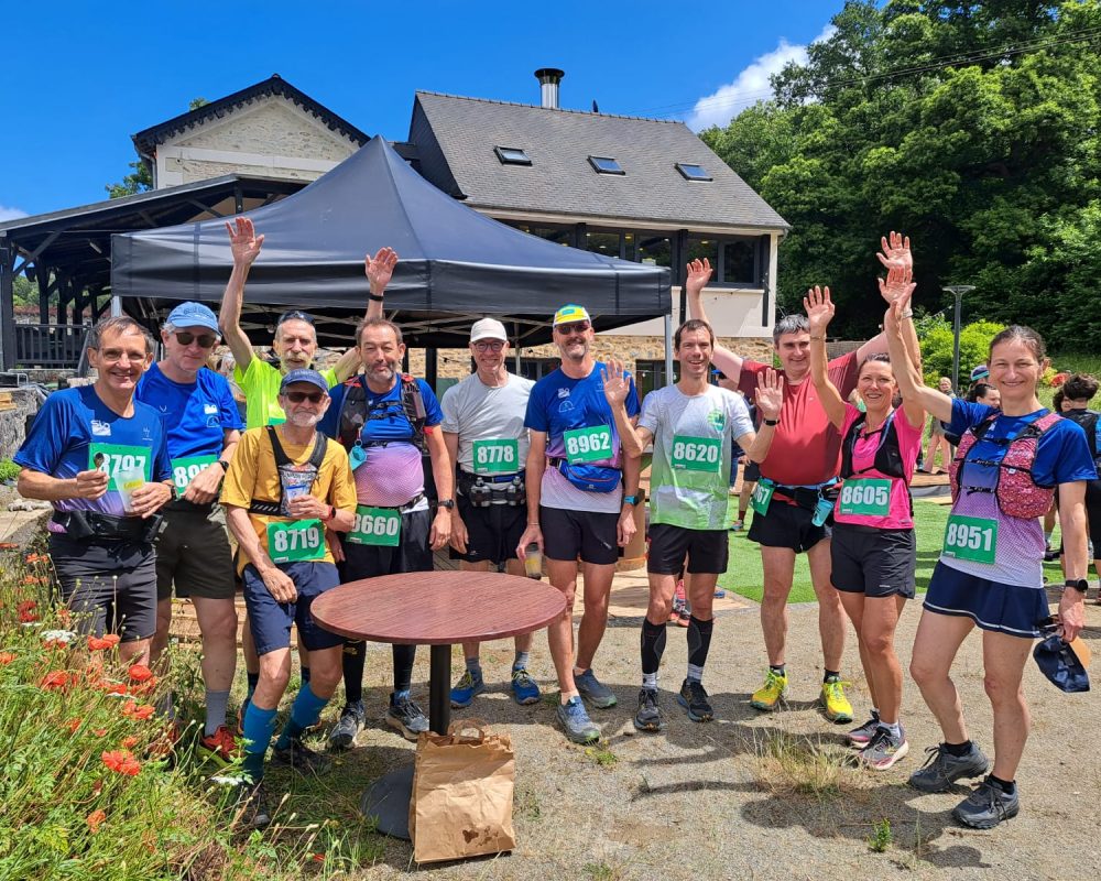 Les traileurs du L2A53/SLA ont fait honneur aux bénévoles de l&rsquo;organisation du MAY&rsquo;ETIK TRAIL de St Jean sur Mayenne …