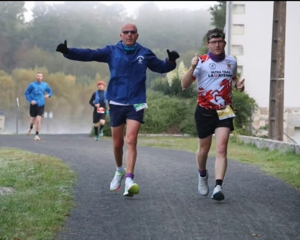 Bruno LOCHIN 3ème sur l&rsquo;Ultra Trail de la Mayenne en DUO et Mélanie au bout de l&rsquo;effort sur l&rsquo;ultra des druides en Auvergne …