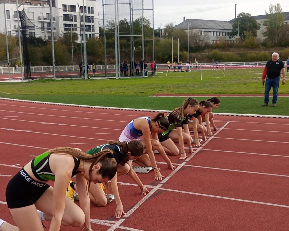 Podium pour les U16 du L2A53 lors du tour D&rsquo;INTERCLUBS/Equip Athlé Nat 2 !